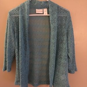 Alfred Dunner lightweight cardigan